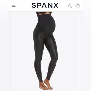 Spanx maternity leggings